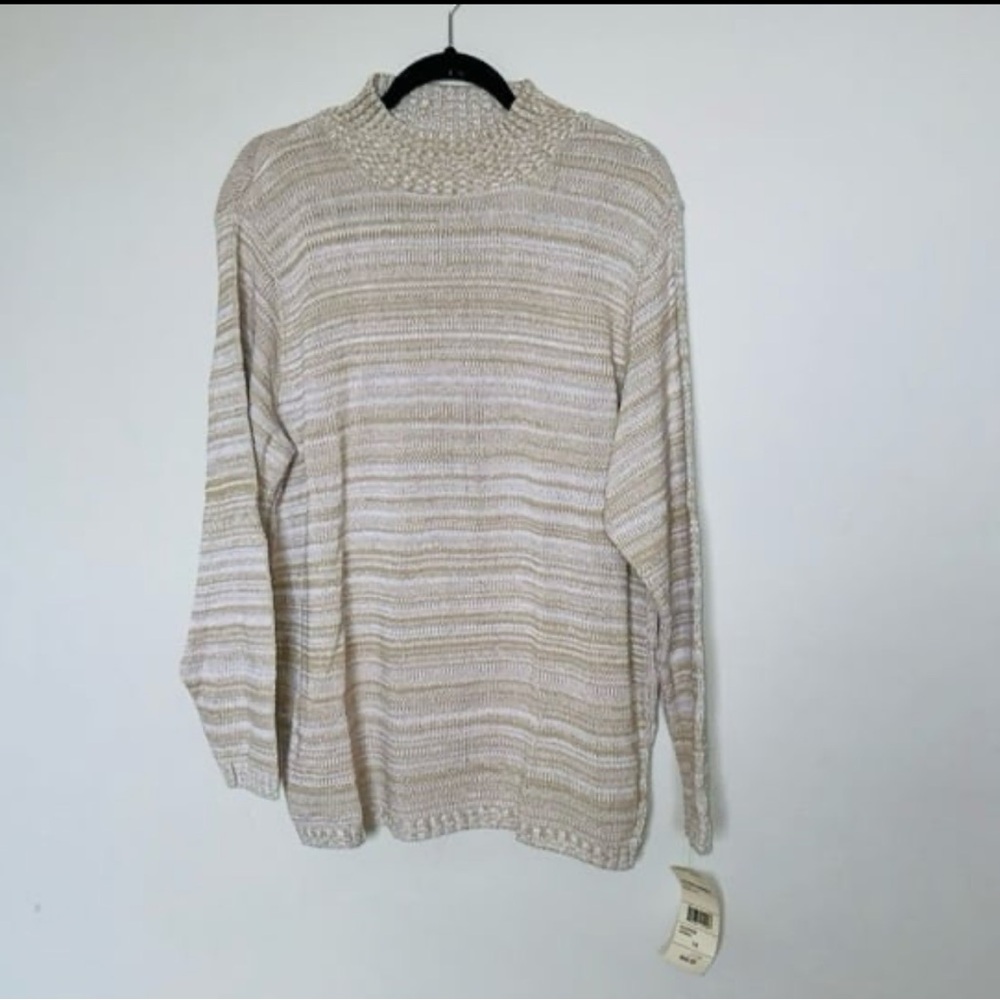 Studio Works Oatmeal Knit Sweater